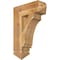Ekena Millwork Imperial Arts & Crafts Rough Sawn Bracket, Western Red Cedar, 6"W x 20"D x 28"H BKT06X20X28IMP03RWR - alternate 1